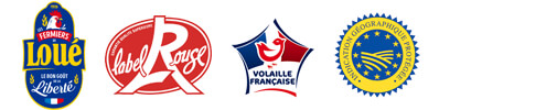 Loué - Label Rouge - Volaille Française - IGP (Indication Géographique Protégée)
