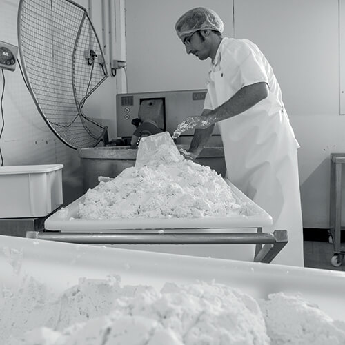 Rocamadour fermier au lait cru AOP, fromage de chèvre, fabrication, L'Affineur du Chef, PassionFroid, fournisseur alimentaire