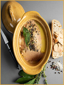 Foie gras de canard cru extra - 1