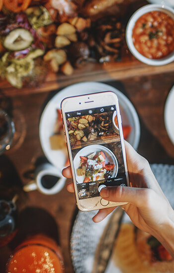 restaurant - photo smartphone