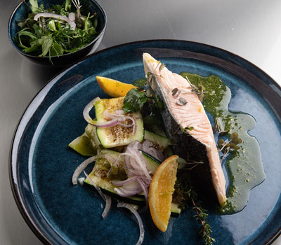 Pavé de saumon aux agrumes - PassionFroid distributeur alimentaire pour les professionnels de la restauration