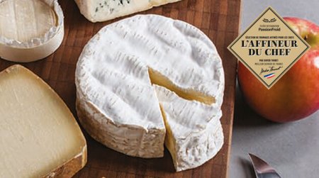Le Camembert de Normandie au lait cru AOP 3/4 affiné L'Affineur du Chef - PassionFroid - Grossiste alimentaire