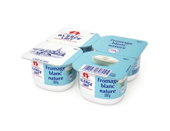 Fromage blanc nature 2,8% MG 100 g Alsace Lait | Grossiste alimentaire | PassionFroid - 2