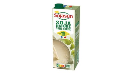 Boisson nature au soja sans sucre UHT 1 L Sojasun | Grossiste alimentaire | PassionFroid