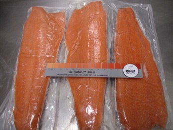 Filet de saumon salmo salar avec peau sans arêtes BIO 900/1800 g | Grossiste alimentaire | PassionFroid - 2