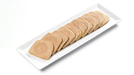Bloc de foie gras de canard 30% morceaux tranché 10 x 40 g Rougié | Grossiste alimentaire | PassionFroid