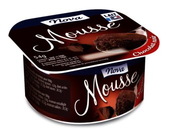 Mousse au chocolat noir 54 g Nova | Grossiste alimentaire | PassionFroid - 2