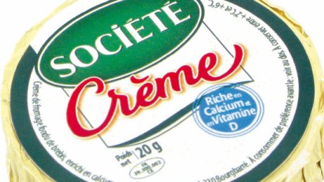 Société Crème riche en calcium et vitamine D 22% MG 20 g | PassionFroid