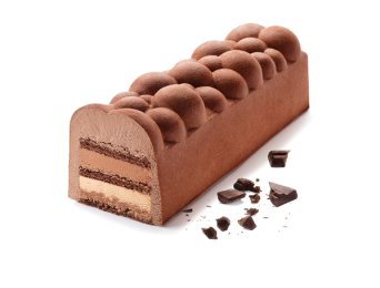 Bûche nuage chocolat-gianduja 980 g | Grossiste alimentaire | PassionFroid