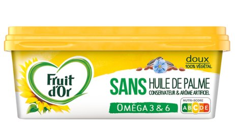 Margarine allégée 50% MG 225g Fruit d'Or | Grossiste alimentaire | PassionFroid