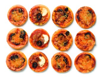 Panaché de mini pizza x 100 - 2 kg | Grossiste alimentaire | PassionFroid - 2