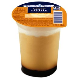 Liégeois saveur vanille sur lit de caramel 115 g Mamie Nova | Grossiste alimentaire | PassionFroid - 2