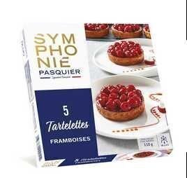 Tartelette aux framboises 110 g Symphonie Pasquier | Grossiste alimentaire | PassionFroid - 2
