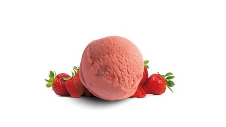 Sorbet fraise avec morceaux de fraises 2,4 L / 1,351 kg Bon&Engagé | Grossiste alimentaire | PassionFroid