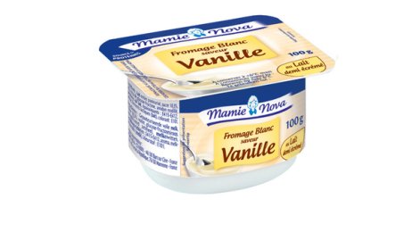 Fromage blanc saveur vanille 2,7% MG 100 g Mamie Nova | PassionFroid