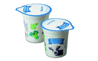 Yaourt nature au lait entier HVE 125 g Bleu-Blanc-Cœur | Grossiste alimentaire | PassionFroid - 2