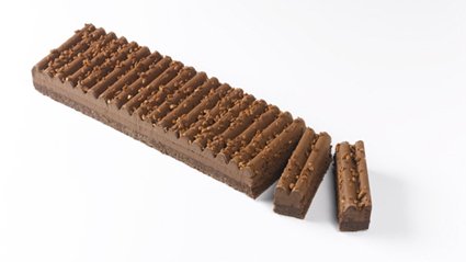 Feuillantine chocolat en bande 650 g - PassionFroid