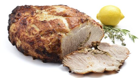 Noix de jambon de porc marinée au citron, thym et romarin 2,83 kg - PassionFroid