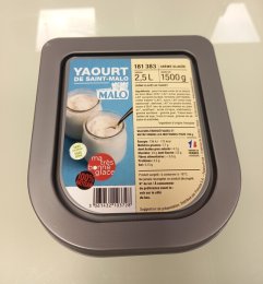 La crème glacée au yaourt de Saint Malo 2,5 L / 1,5 kg Ma Très Bonne Glace | PassionFroid - 2