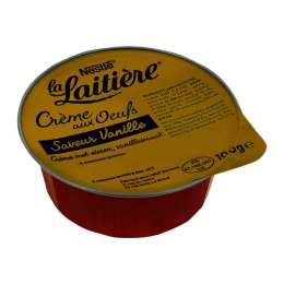 Crème aux oeufs saveur vanille 100 g La Laitière de Nestlé | Grossiste alimentaire | PassionFroid - 2