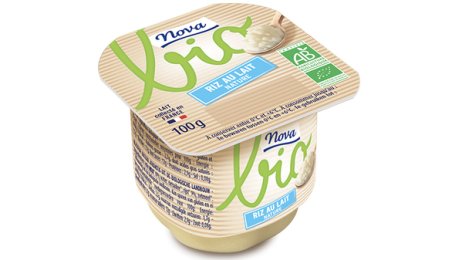 Riz au lait Bio 100G Nova | Grossiste alimentaire | PassionFroid