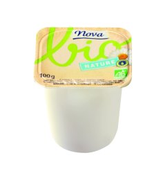 Yaourt nature au lait entier BIO 100 g Nova | Grossiste alimentaire | PassionFroid - 2