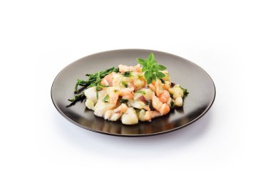 Tartare de Saint-Jacques et crevettes cuites aux algues express 80 g | Grossiste alimentaire | PassionFroid