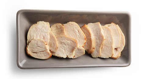 Emincé de filet de poulet rôti cuit sans peau 1 kg | Grossiste alimentaire | PassionFroid