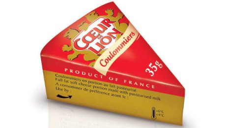 Coulommiers préemballé 23% MG 35 g Cœur de Lion | Grossiste alimentaire | PassionFroid