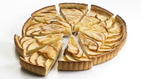 Tarte aux pommes prédécoupée 10 parts 720 g Symphonie Pasquier | Grossiste alimentaire | PassionFroid