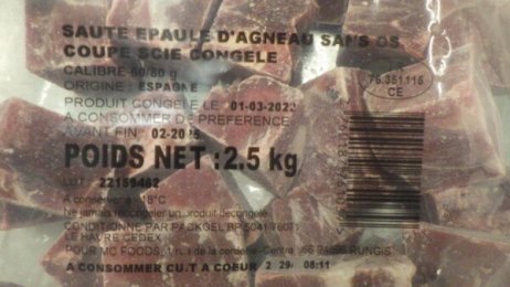 Sauté d'agneau 60/90 g | PassionFroid - 2