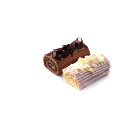 Bûchette pâtissière roulée crème au beurre parfum chocolat 55 g | Grossiste alimentaire | PassionFroid - 2