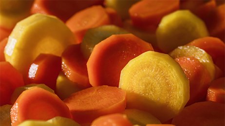 Duo de carottes jaunes et oranges en rondelles CE2 2,5 kg Minute Bonduelle | Grossiste alimentaire | PassionFroid