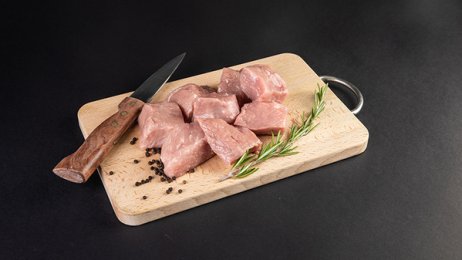 Sauté de porc fermier élevé en plein air issu de l'épaule VPF Label Rouge 40/60 g Le Boucher du Chef | Grossiste alimentaire | PassionFroid