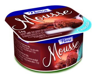 Mousse au chocolat lait 54 g Nova | Grossiste alimentaire | PassionFroid - 2