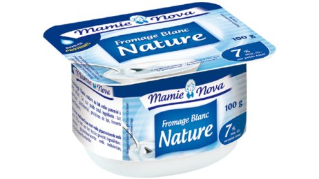 Fromage blanc nature 7% MG 100 g Mamie Nova | PassionFroid