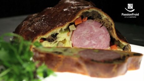 Recette : Saucisson lyonnais en brioche et foie gras - PassionFroid