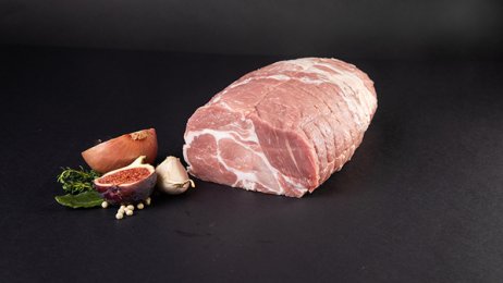 Rôti de porc fermier élevé en plein air issu de l'échine VPF Label Rouge 2/2,5 kg Le Boucher du Chef | PassionFroid