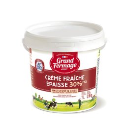 Crème fraîche épaisse 30% MG 1 L | Grossiste alimentaire | PassionFroid - 2