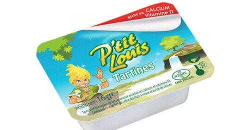 P'tit Louis tartines barquette enrichi en calcium et vitamine D 21,4% MG 16 g | Grossiste alimentaire | PassionFroid