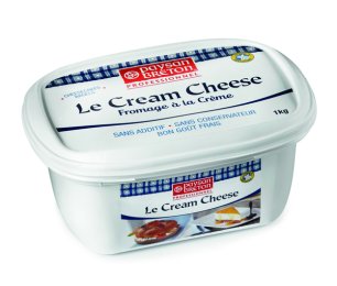 Cream Cheese nature 24% MG 1kg Paysan Breton | Grossiste alimentaire | PassionFroid