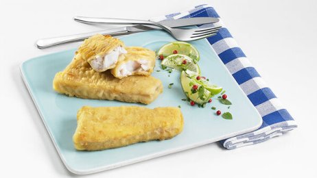 Filet de merlu blanc du Cap meunière préfrit MSC 120 g Bon&Engagé | Grossiste alimentaire | PassionFroid