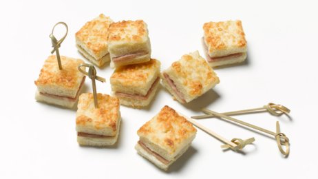 Mini-croque monsieur jambon emmental x 20 - 200 g - PassionFroid