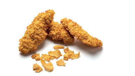 Aiguillette de poulet corn flakes VF 35/65 g | Grossiste alimentaire | PassionFroid