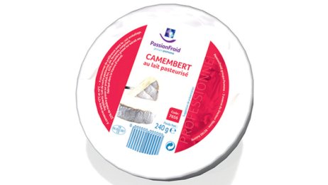 Camembert nu 22% MG 240 g PassionFroid | Grossiste alimentaire | PassionFroid