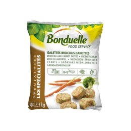 Galette brocolis-carottes 40 g Bonduelle | Grossiste alimentaire | PassionFroid - 2