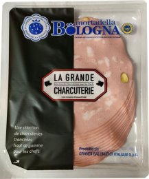 Mortadelle de Bologne IGP tranchée pour chiffonnade 14 x 18 g env. La Grande Charcuterie | Grossiste alimentaire | PassionFroid - 2