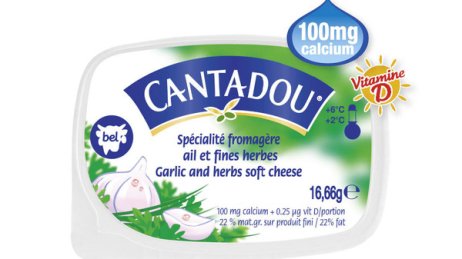 Cantadou ail et fines herbes 22,5% MG 16,66 g Bel | PassionFroid