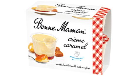 Crème caramel aux œufs frais 100 g Bonne Maman | Grossiste alimentaire | PassionFroid