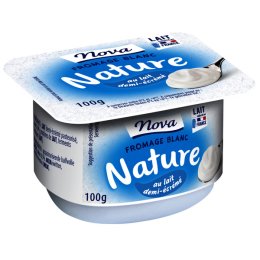 Fromage blanc nature 3,7% MG 100 g Mamie Nova | Grossiste alimentaire | PassionFroid - 2